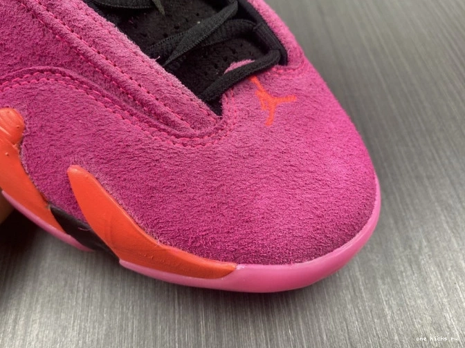 Rep Onekick Low 14 Shocking Jordan DH4121-600 Pink Retro (W) 0815